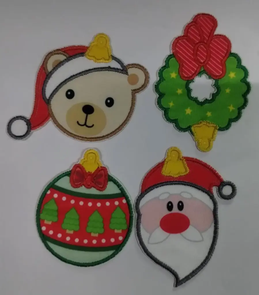 Apliques Navidad Cada Uno 