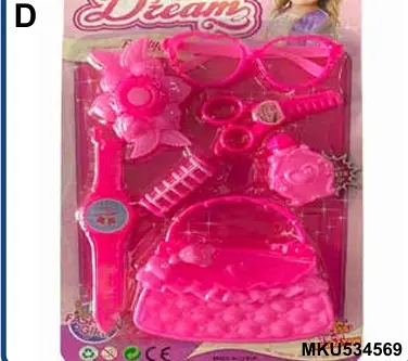  Blister  Belleza Set 7 Accesorios 