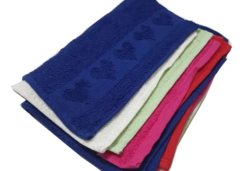 Toallas de mano guarda corazón 