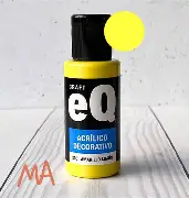 Pintura Acrilica EQ Amarillo Limon X50 CC-303