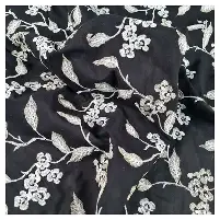 Broderie Plano Negro Con Blanco