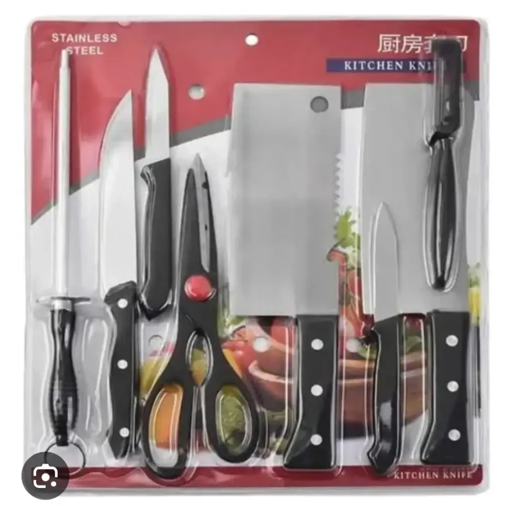 Set  Para Cocina 8PCS KITCHEN KNEIFE