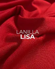 Lanilla Lisa Bruma Rojo-Negro 1.5Mts Rinde 3Mts