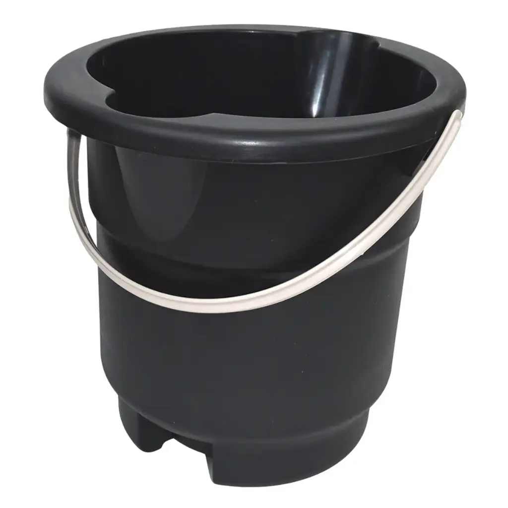 Balde Negro 8 Lts