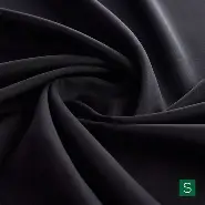 Retro Frizado Liso Negro