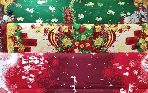 Tropical Mecanico Navideño Estampado 1.5Mts Ancho 