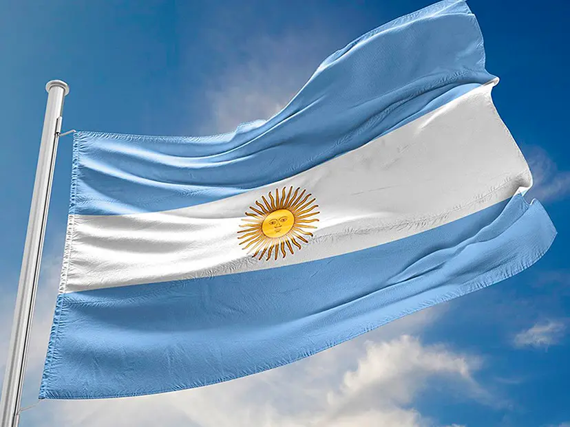 Bandera Argentina 0.90 x 1.20 mts 