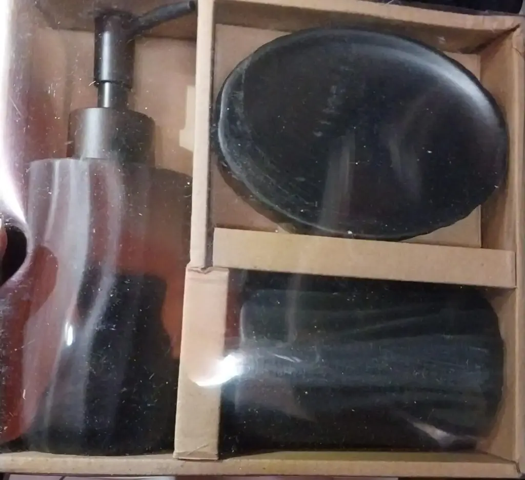 Set De Baño Ceramica x3 pcs