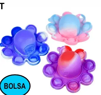 Llavero Pop It Multicolor 