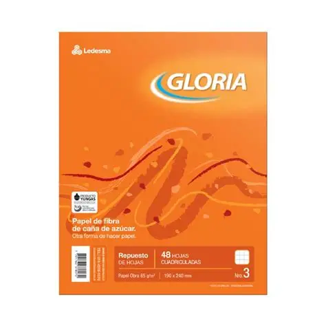 Repuesto Gloria 96 Hojas RY