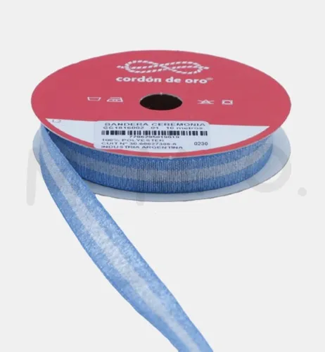 Cinta Argentina Con Lurex N°2 10MM XMTS