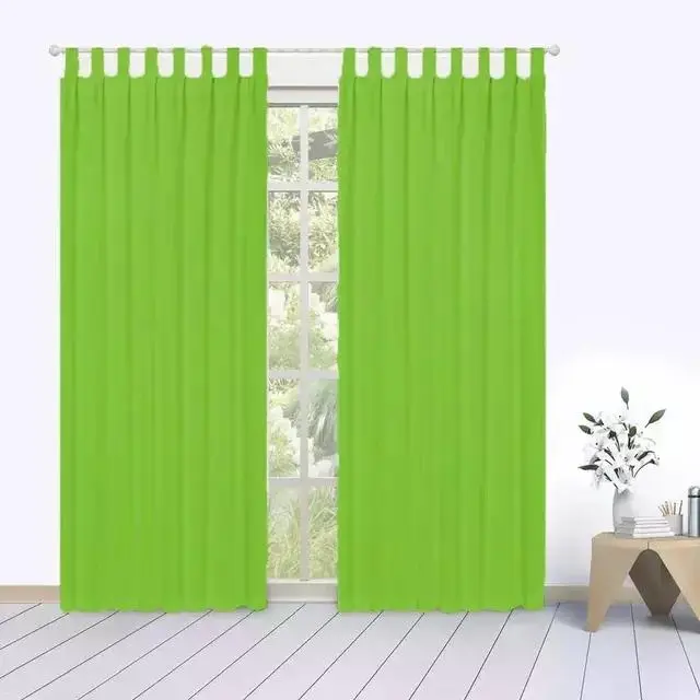 Cortina Tropical Larga Verde Manz 2.00x 1.40mts