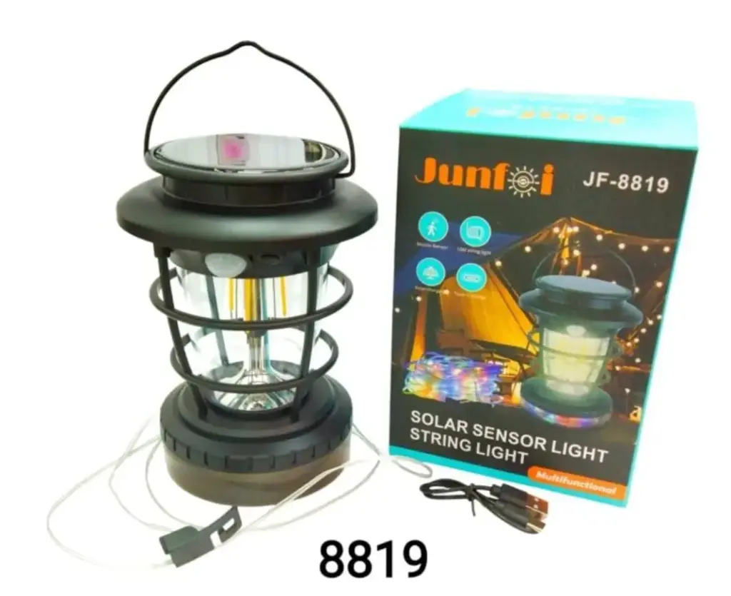 Lampara Solar Con Sensor JF-8818