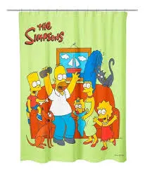 Cortina de Baño Simpson Teflon