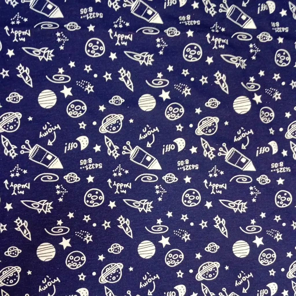 Jersey Estampado 1.60 Mts Ancho Rinde 4Mts