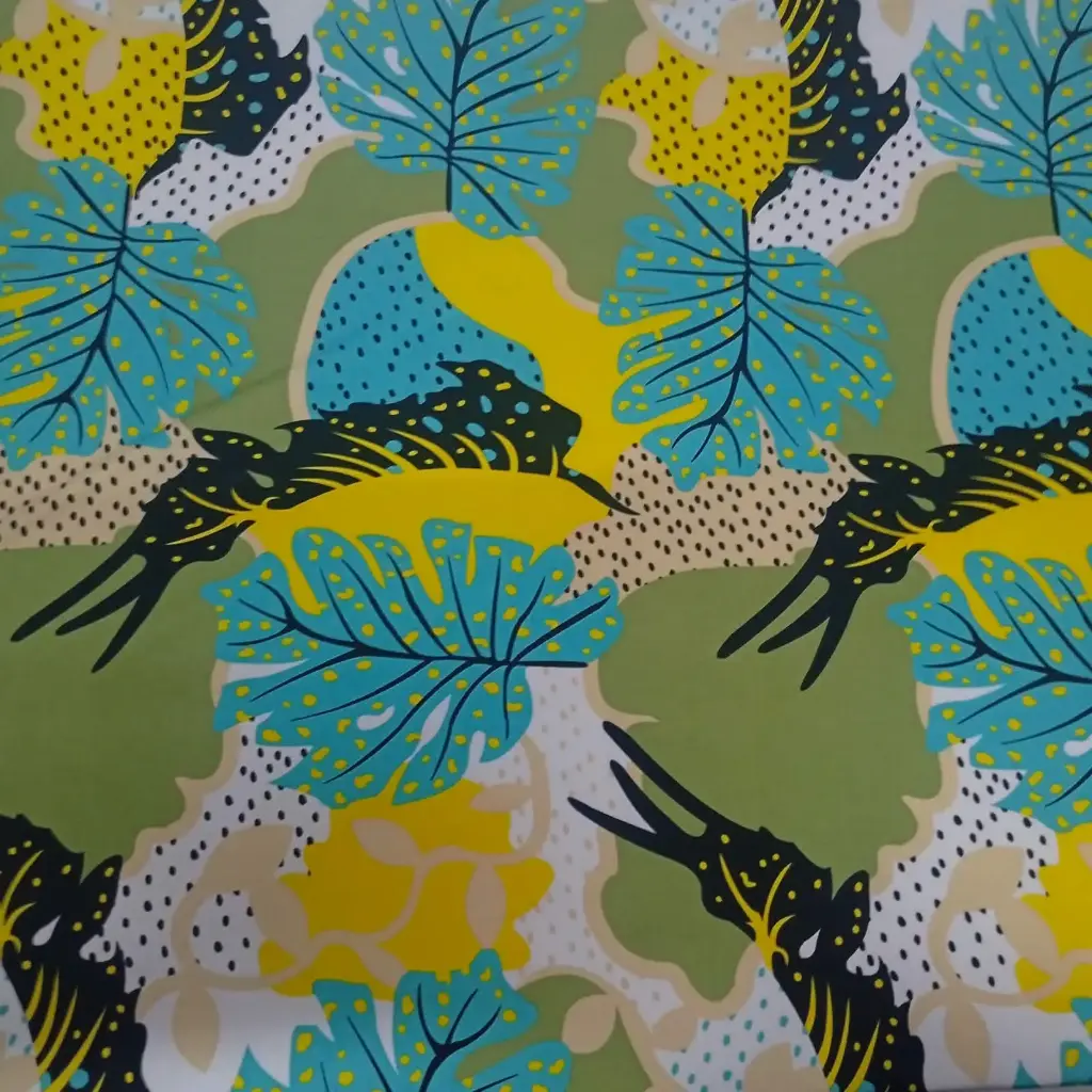 Seda Fria Estampada 1.6Mts Ancho OFERTA C.E