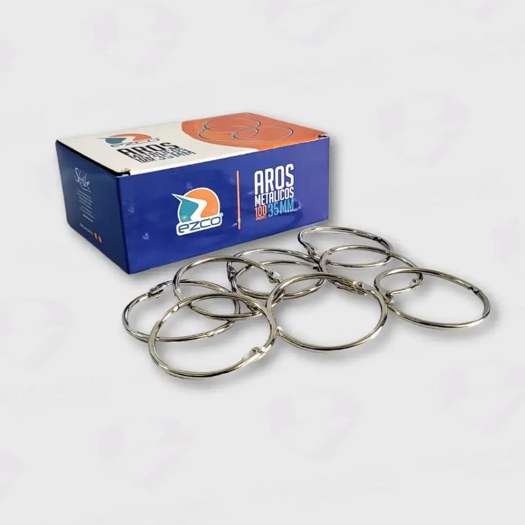 Aros Metelicos Para Carpetas 