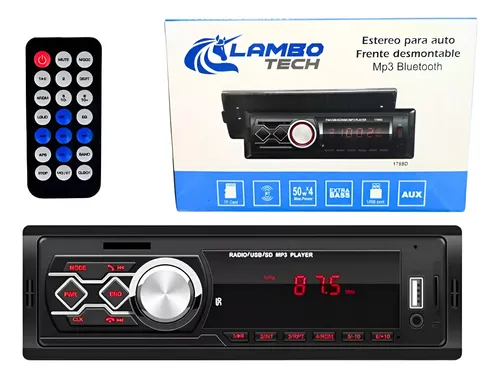 Auto Estereo Lambo Tech Desmontable