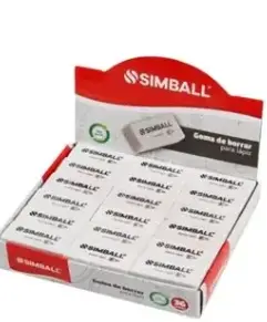 Goma de Borrar Simball x2