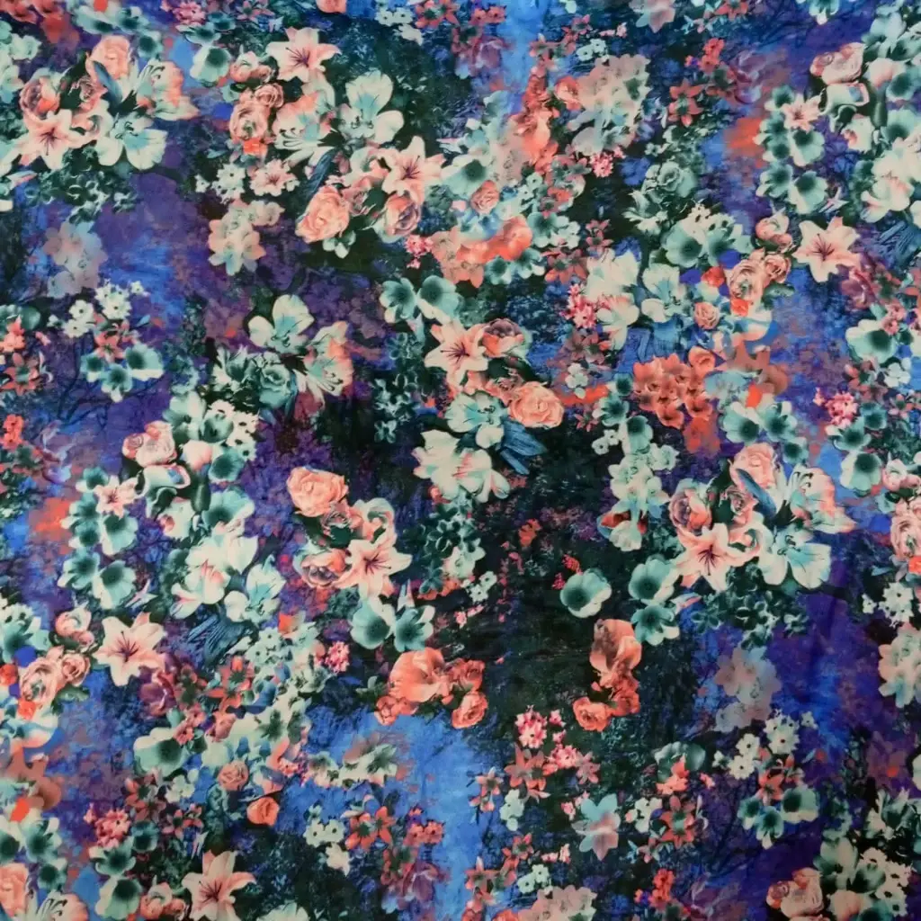 Gasa O Gasa Muselina Estampada