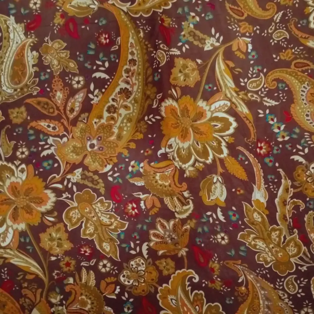 Gasa O Gasa Muselina Estampada