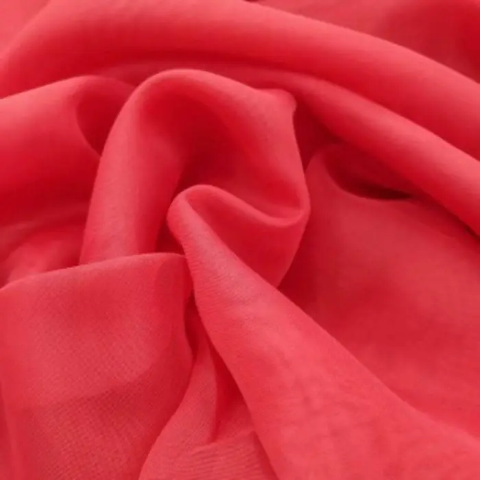 Voile De Cortina Liso Rojo 3 Mts