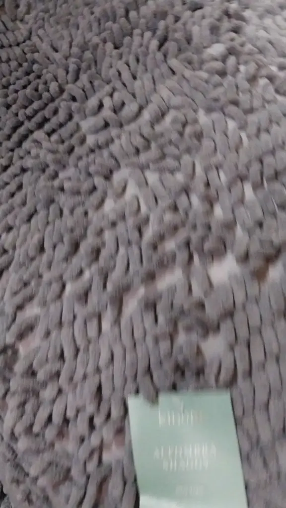 Alfombra Shaggy Gris Oscuro