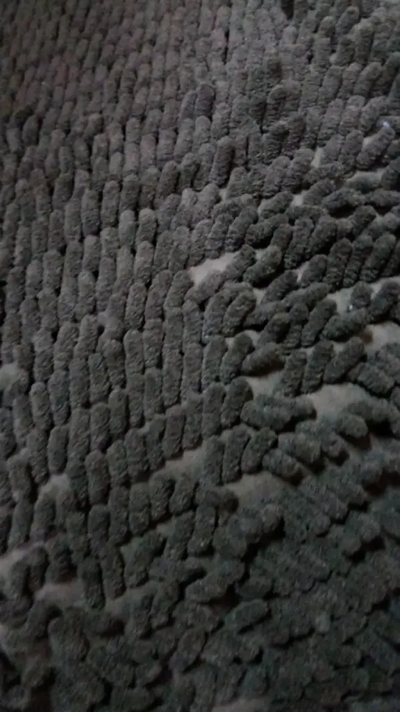 Alfombra Shaggy Negro 