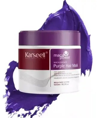 Crema Para Cabello Karseell Violeta 