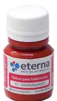 Pintura De Telas Eterna Anaranjado-17