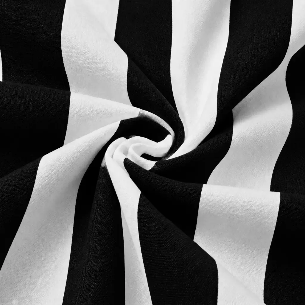 Lona Provenzal Rayada Negro