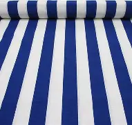 Lona Rayada Azul