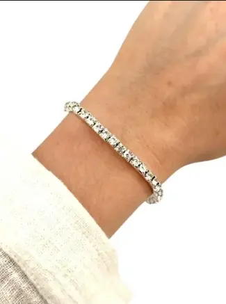 Pulsera Strass Fina