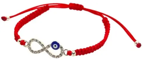 Pulsera infinito / ojo turco