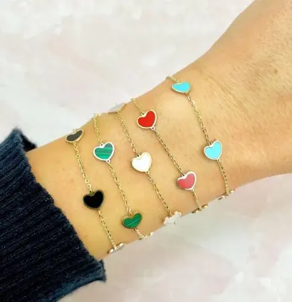 Pulsera 3 Corazones 
