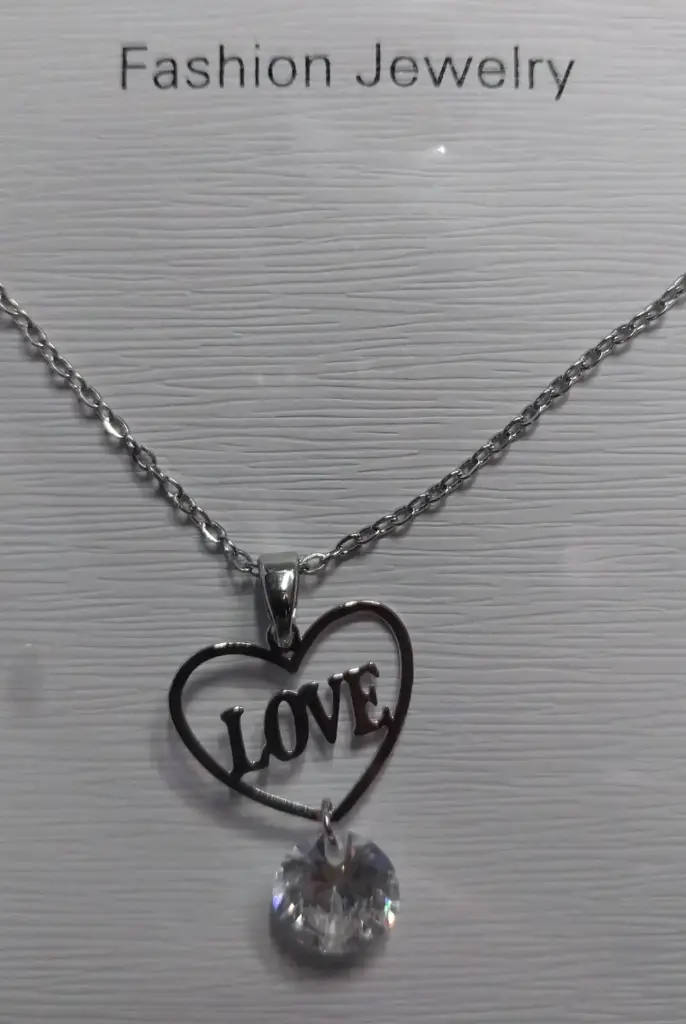 Collar Con Dije Love Fashion