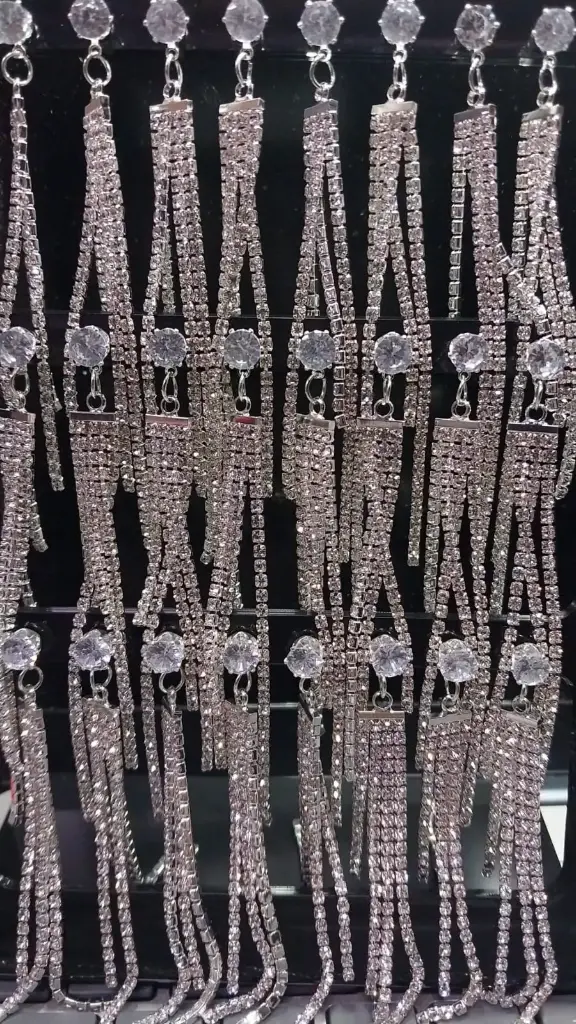 Aros Colgante Strass