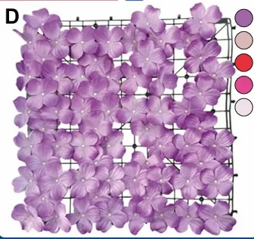 Panel Artificial Flores 