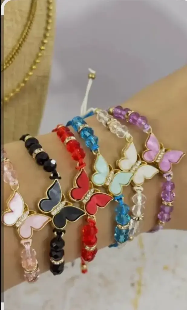 Pulcera Hilo Mariposa