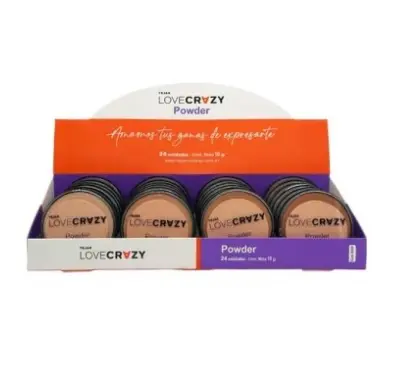 Polvo Compacto LOVE CRAZY