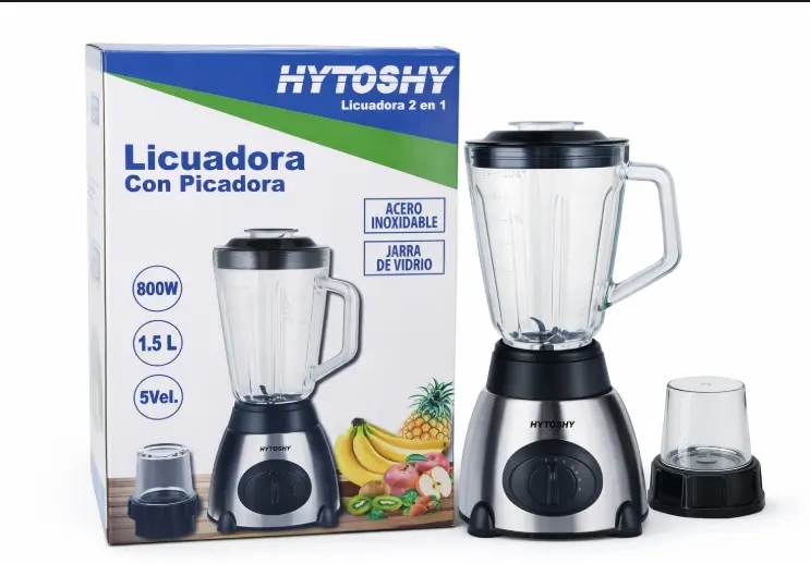 Licuadora con Jarra de Plastico  Hytoshy