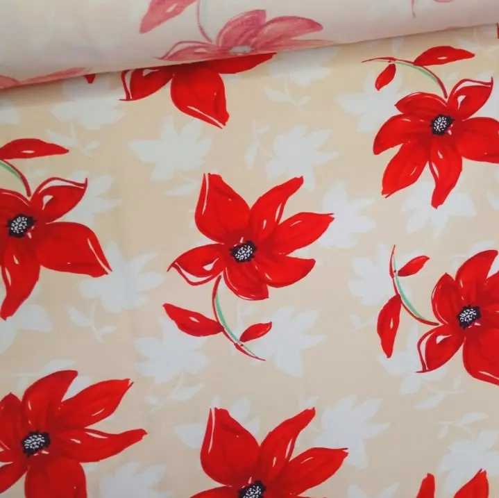 Bengalina Estampada 1,5 Mts Ancho