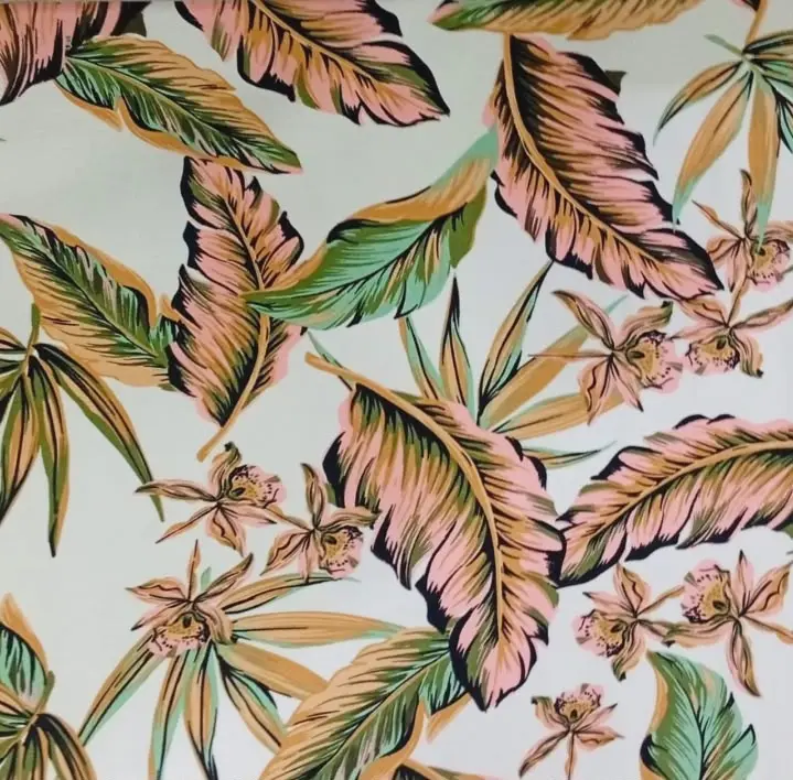 Bengalina Estampada 1,5 Mts Ancho