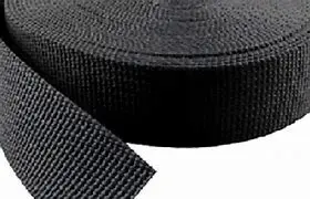 Cinta Mochilera Negra 4cm