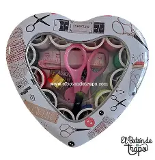 Costurero Corazon/Redondo