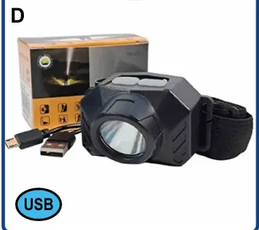 Linterna Minera Recargable