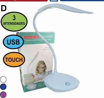 Lampara P/ Escritorio Recargable IGI-013