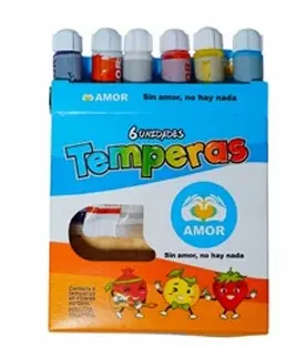 Temperas x6