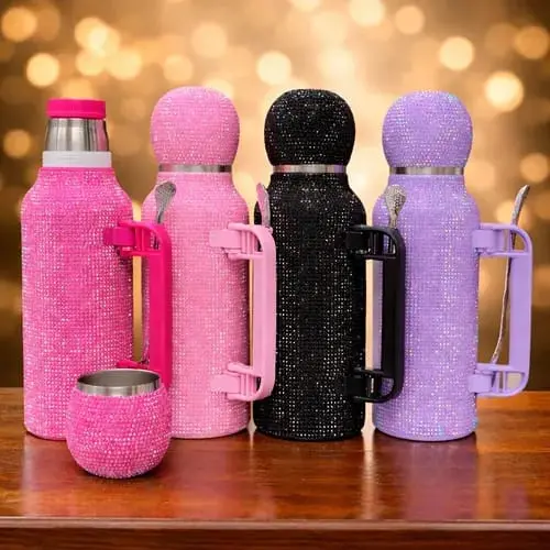 Termo Huevito Strass