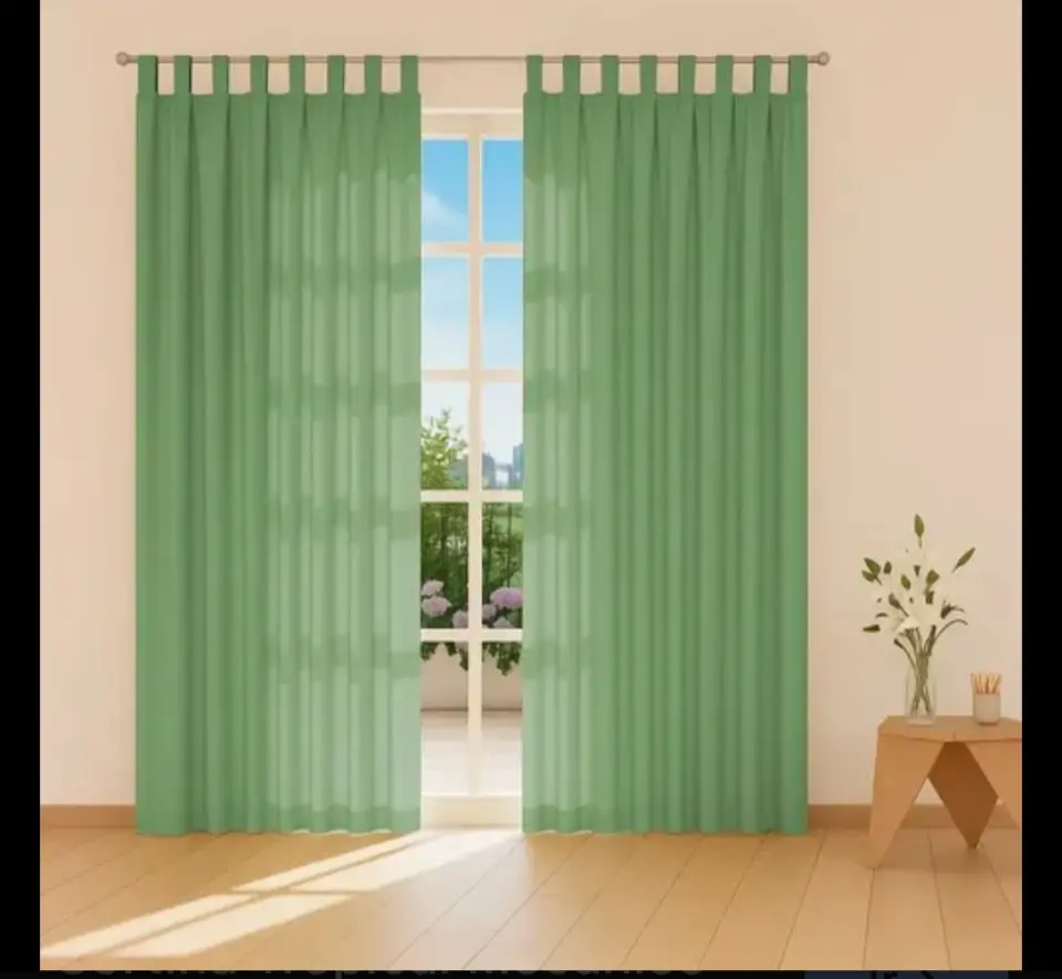 Cortina Tropical Larga  Malva 2.00 x 1.40 mts